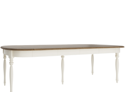 Large table dining table wooden table conference table extendable 290cm model FL-S1